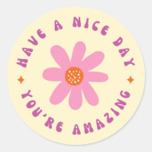 Bonne journée, vous êtes Extraordinaire Sticker Ro
