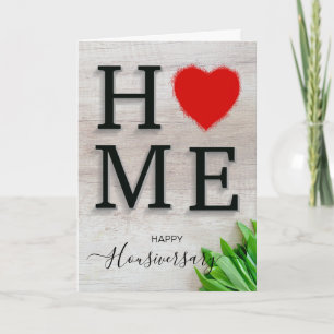 Bonne maison anniversaire carte de référence housi