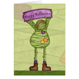 Bonne maman d'Halloween - Carte de voeux