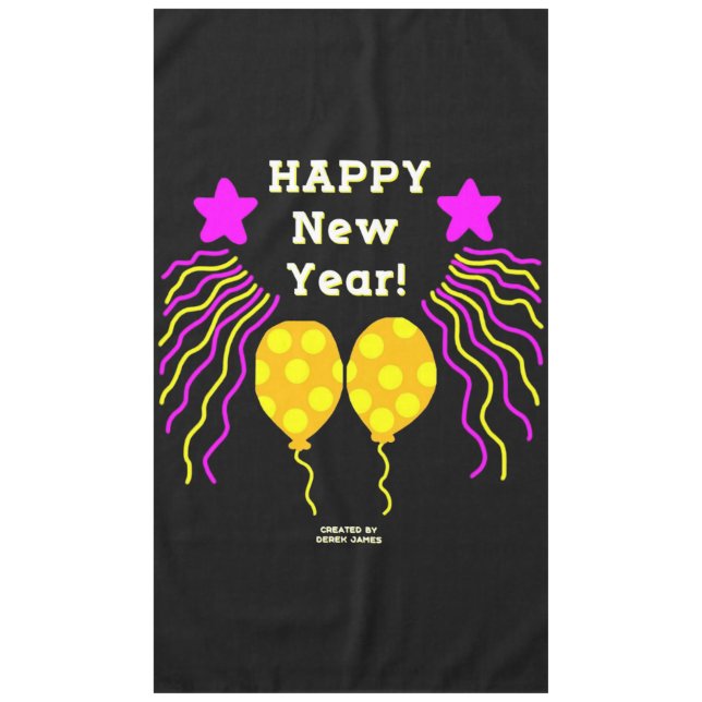 Bonne Nouvel An Voeux Nappe (Devant)