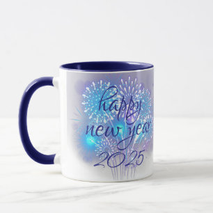 bonne nouvelle année 2025 tasse de café