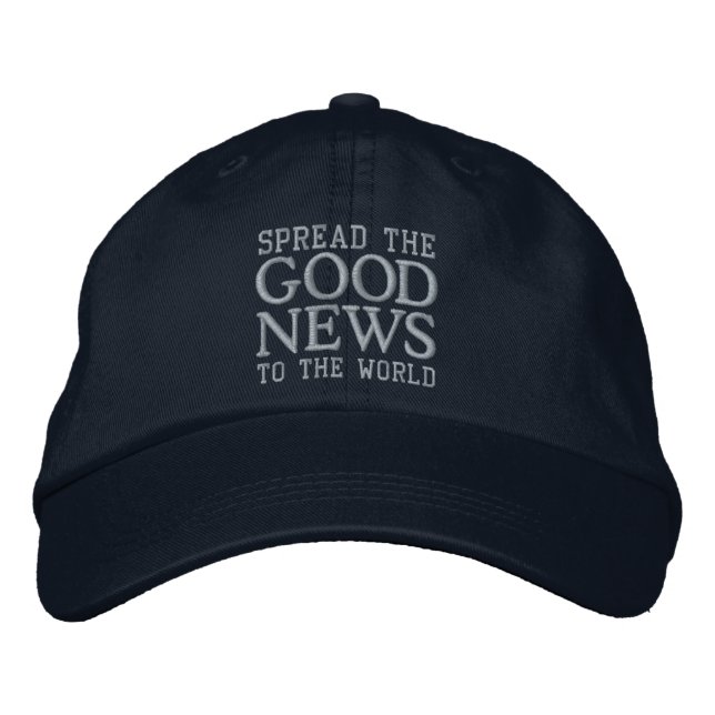 BONNE NOUVELLE casquette (neutre) (Devant)