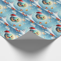 Bonne Nouvelle Planète ! Papier cadeau