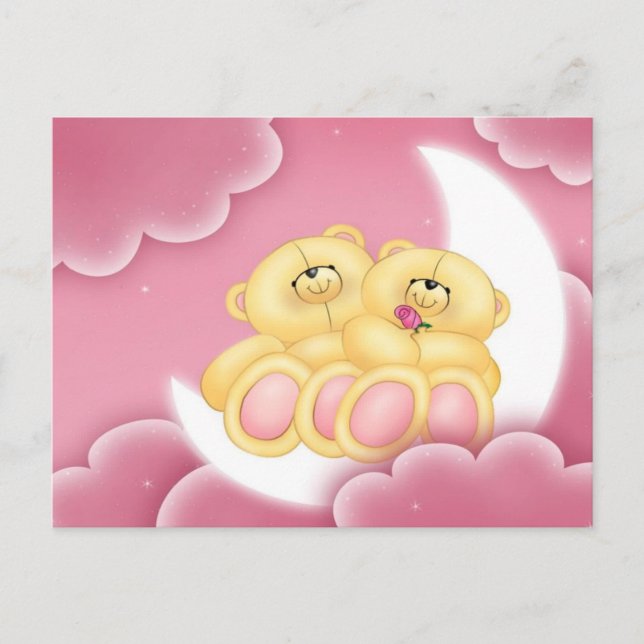 Bonne nuit aux ours ! Carte postale Goodnight Bear (Devant)