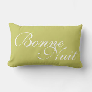 Bonne Nuit Bett-Kissen Lendenkissen