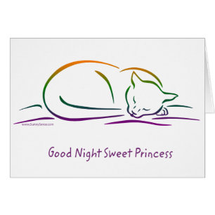 Bonne Nuit Douce Princesse (Chat)