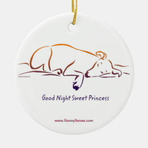 Bonne nuit Sweet Princess ornements