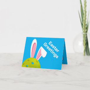 Bonne Pâques, texte personnalisé + carte couleur a