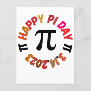 Bonne Pi Day 3.14.2023 Carte postale