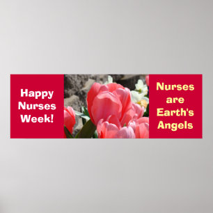 Bonne Semaine des infirmières! affiches Personnali