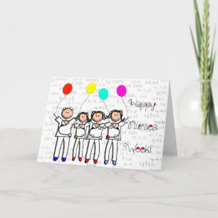Bonne semaine des infirmières Carte de voeux 9