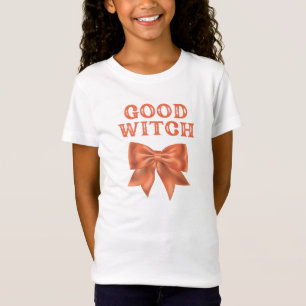 Bonne sorcière - jolie arc orange blanc T-shirt