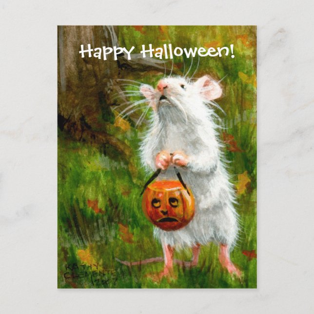 Bonne Souris Halloween ! Carte postale (Devant)