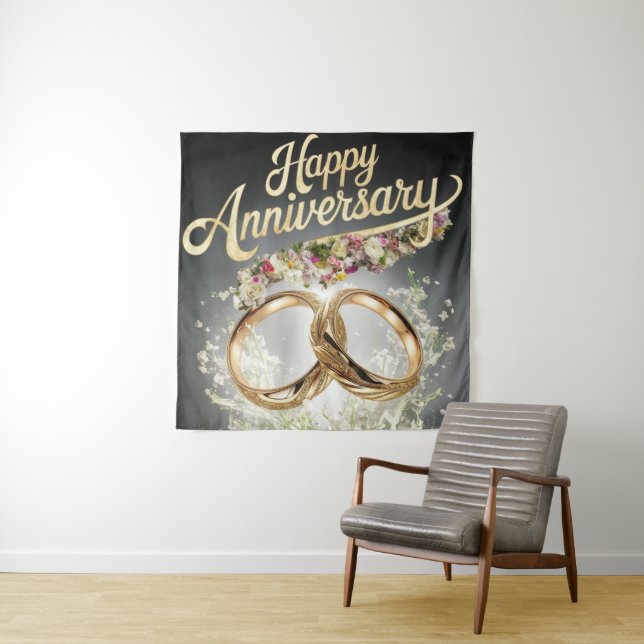 Bonne Tapisserie d'anniversaire (En situation)