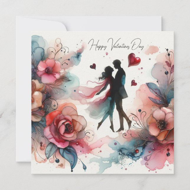 Bonne Valentines Day Love Cartes (Devant)