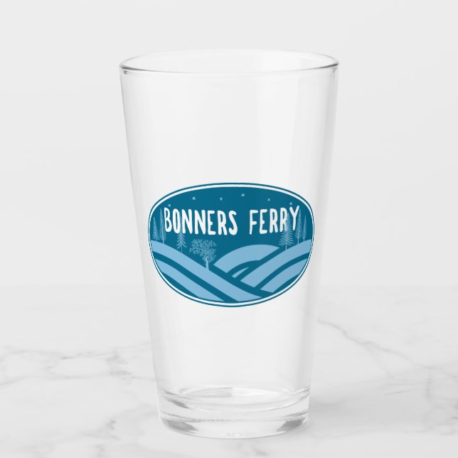 Bonners Ferry Idaho Außenbereich Glas (Vorderseite)