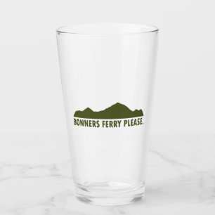 Bonners Ferry Idaho Bitte Glas