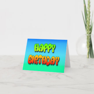 BONNES CARTES D'ANNIVERSAIRE