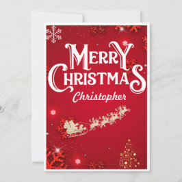 Bonnes Fêtes Carte imprimable, Carte de vacances