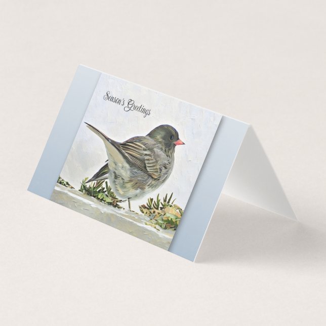 Bonnes Fêtes - Junco - Blank (Front)