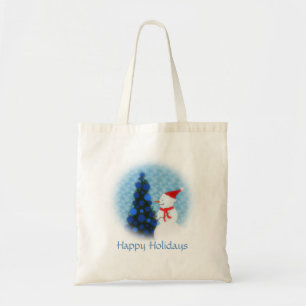 Bonnes fêtes sac de toile