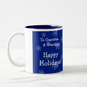 Bonnes fêtes tasse de photo de Noël