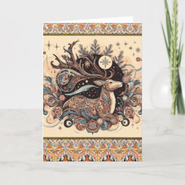 Bonnes Fêtes : Une carte pliée de fête