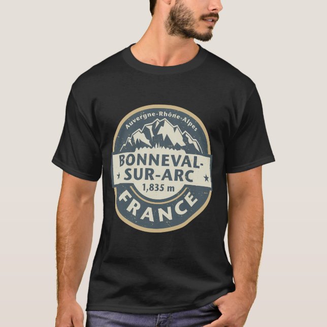 Bonneval-Sur-Arc, Frankreich T-Shirt (Vorderseite)