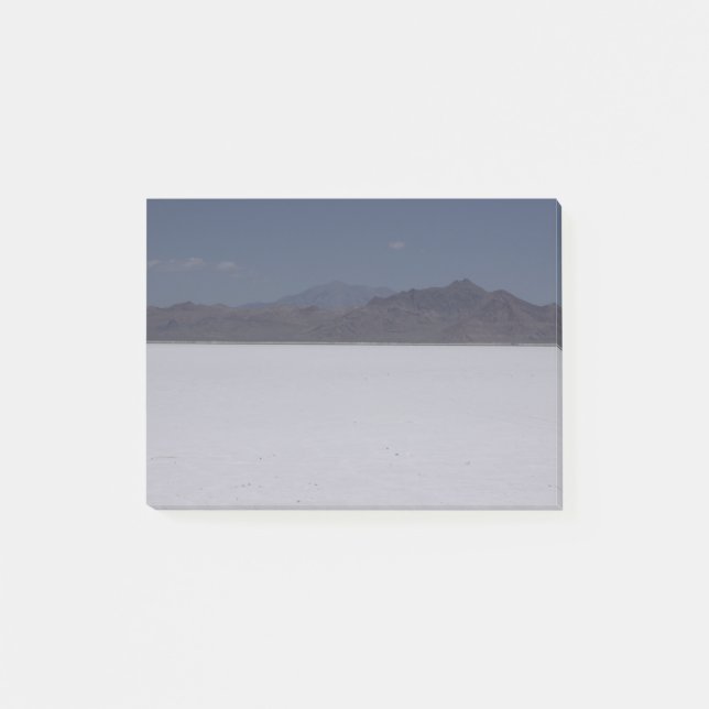 Bonneville Salt Flats Post-it Klebezettel (Vorderseite)