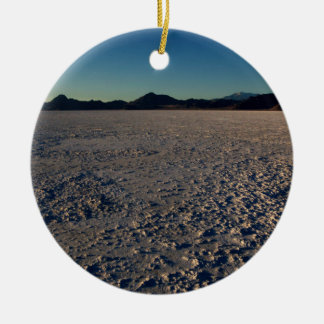 Bonneville Salt Flats, Utah Keramik Ornament