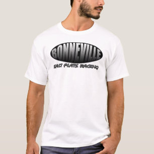 Bonneville-Salz-Ebene-Geschwindigkeits-Laufen T-Shirt