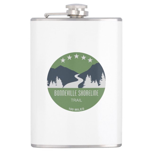Bonneville Shoreline Trail Flachmann (Vorderseite)