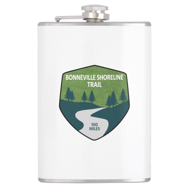 Bonneville Shoreline Trail Flachmann (Vorderseite)