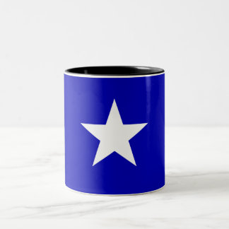 Bonnie-blauer Sumpf-Schwertlilie Zweifarbige Tasse