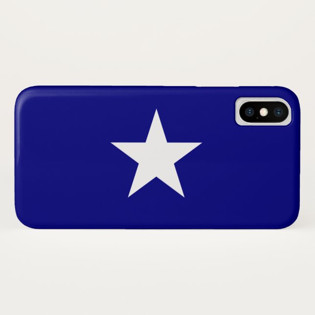 Bonnie Blue Flag Case-Mate iPhone Hülle (Rückseite (Horizontal))