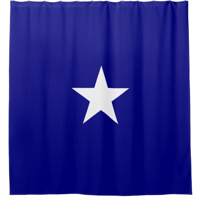 Bonnie Blue Flag Duschvorhang (Vorderseite)