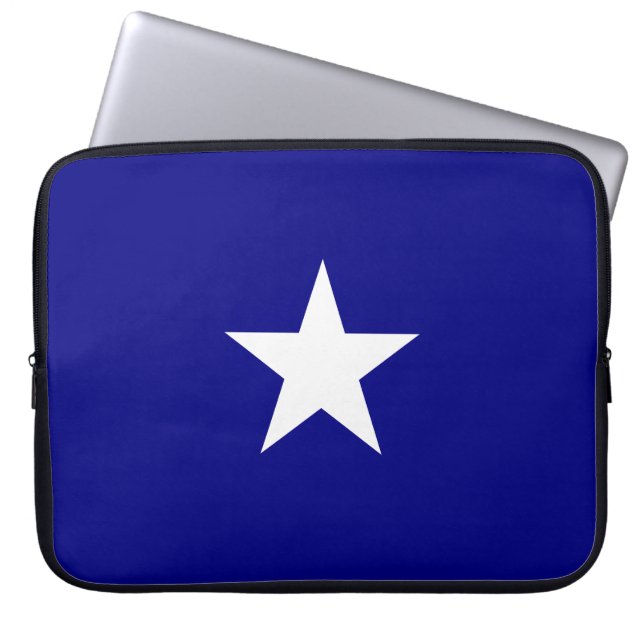 Bonnie Blue Flag Laptopschutzhülle (Vorderseite)