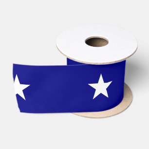 Bonnie Blue Flag Satinband