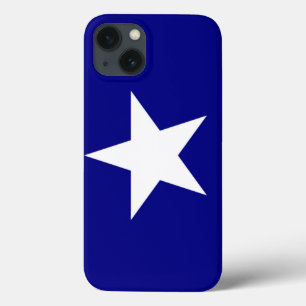 Bonnie Blue Flag White Star iPhone 13 Hülle