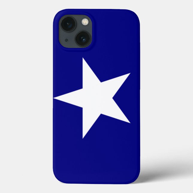 Bonnie Blue Flag White Star Case-Mate iPhone Hülle (Rückseite)