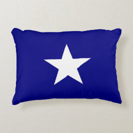 Bonnie Blue Flag White Star Dekokissen