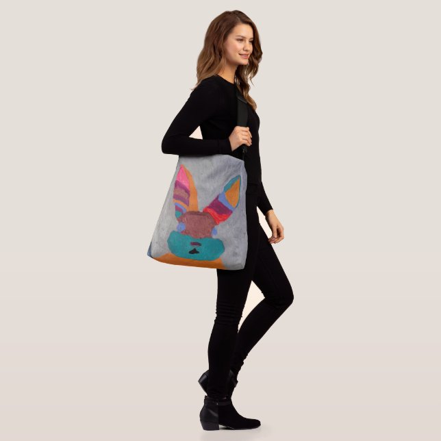 Bonnie Bunnie Crossbody Tasche - CreativeDrew (Am Model)