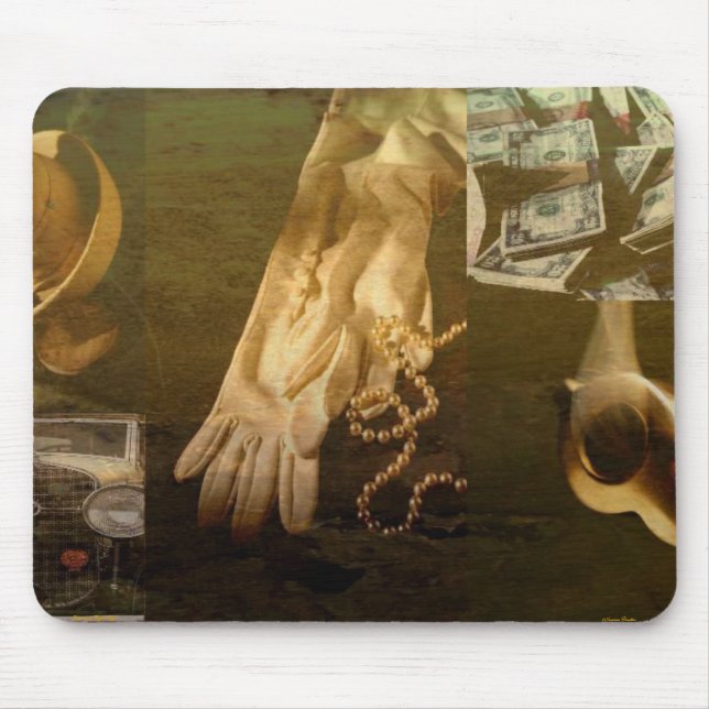 Bonnie & Clyde Style Mousepad (Vorne)