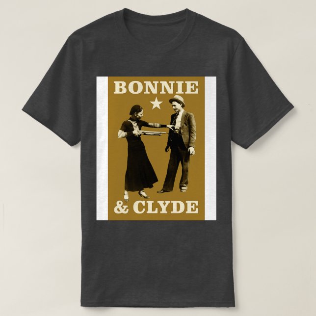 Bonnie Clyde T-Shirt (Design vorne)