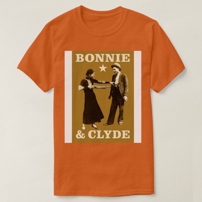 Bonnie Clyde TShirt (Design devant)