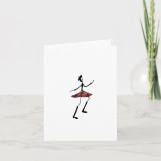 Bonnie Lass Card Karte