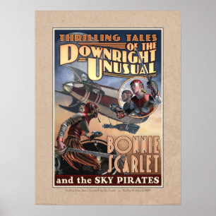Bonnie Scarlet & the Sky Pirates Poster (45,7x61 c