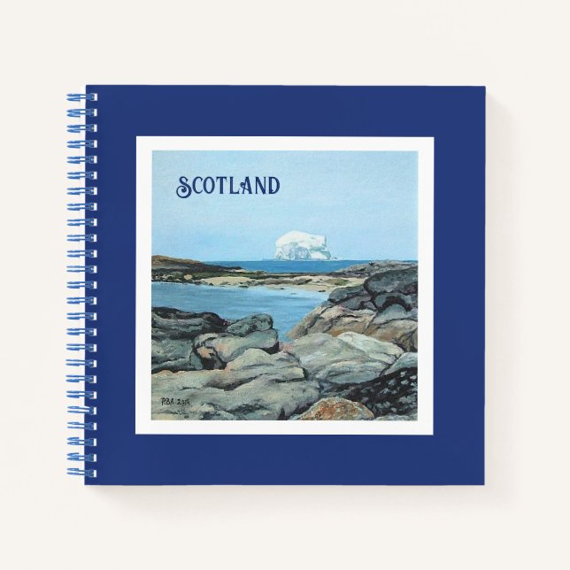 Bonnie Schottland Sommersaison Landschaft Schöne K Notizbuch (Vorderseite)