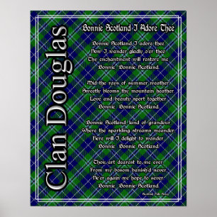 Bonnie Schottland verehre ich Thee Poster