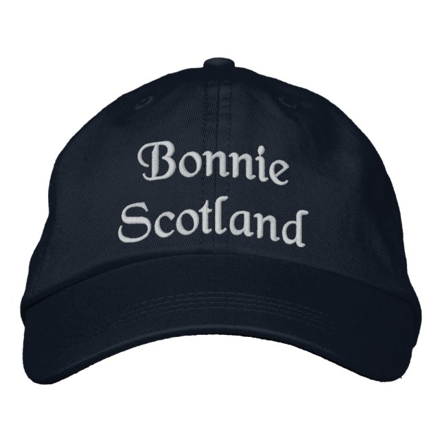Bonnie Scotland casquette - un souvenir écossais d (Devant)